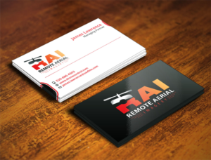 Business Card Design by Verified artistry (Design garden) for Remote Aerial Imagery | Design: #7028478