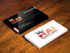 Business Card Design by Verified artistry (Design garden) for Remote Aerial Imagery | Design: #7028487