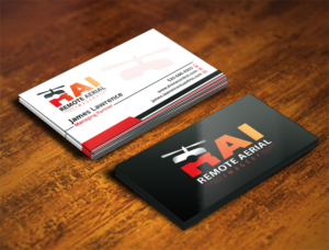 Business Card Design by Verified artistry (Design garden) for Remote Aerial Imagery | Design: #7028769