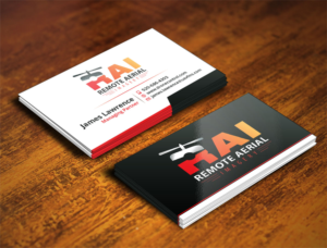 Business Card Design by Verified artistry (Design garden) for Remote Aerial Imagery | Design: #7028772