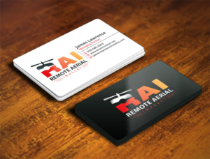 Business Card Design by Verified artistry (Design garden) for Remote Aerial Imagery | Design: #7028775