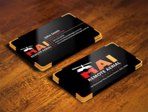 Business Card Design by Verified artistry for Remote Aerial Imagery | Design: #7035866