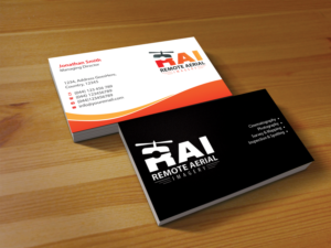 Business Card Design by Creations Box 2015 for Remote Aerial Imagery | Design: #7031348