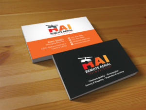 Business Card Design by Creations Box 2015 for Remote Aerial Imagery | Design: #7031449
