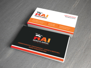 Business Card Design by Creations Box 2015 for Remote Aerial Imagery | Design: #7031453