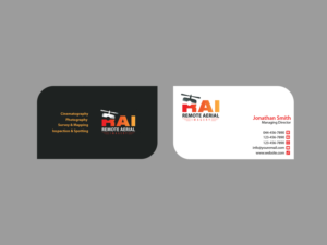 Business Card Design by Creations Box 2015 for Remote Aerial Imagery | Design: #7031466