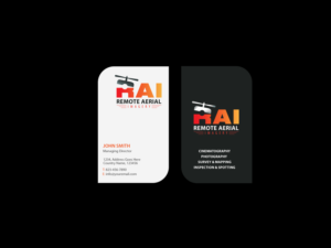Diseño de Tarjeta de Presentación por Creations Box 2015 para Remote Aerial Imagery | Diseño: #7031467