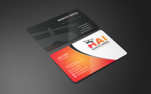 Business Card Design by chandrayaan.creative for Remote Aerial Imagery | Design: #7029906