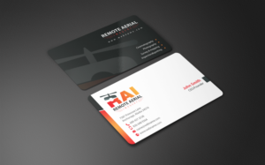 Business Card Design by chandrayaan.creative for Remote Aerial Imagery | Design: #7029911