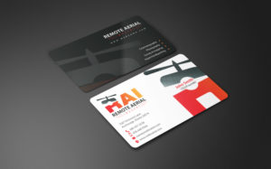 Business Card Design by chandrayaan.creative for Remote Aerial Imagery | Design: #7029915