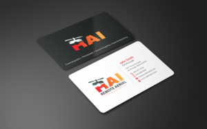 Business Card Design by chandrayaan.creative for Remote Aerial Imagery | Design: #7029916