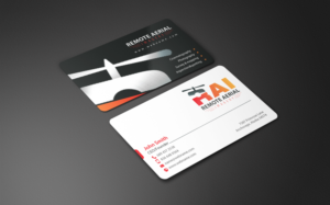 Diseño de Tarjeta de Presentación por chandrayaan.creative para Remote Aerial Imagery | Diseño: #7029919