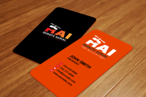 Business Card Design by Sarah Mathews for Remote Aerial Imagery | Design: #7044249
