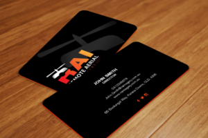 Business Card Design by Sarah Mathews for Remote Aerial Imagery | Design: #7052653