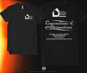 T-shirt Design by Aurelio III for Sydney Inner West Builders | Design: #7115957