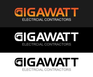 GIGAWATT / Electrcial contractors | Logo Design by Maher Sh