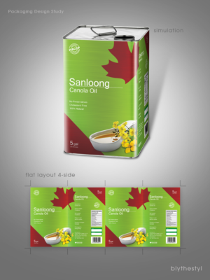Packaging Design by blythestyl for Tung Shing Oil Dealer Co Ltd | Design: #7046003