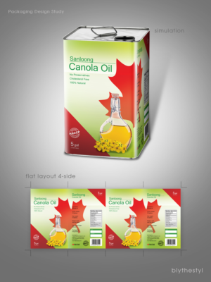 Design Emballage par blythestyl pour Tung Shing Oil Dealer Co Ltd | Design #7046022