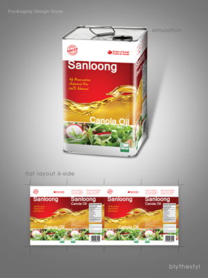 Packaging Design by blythestyl for Tung Shing Oil Dealer Co Ltd | Design: #7083488