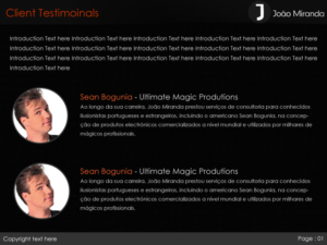 PowerPoint Design by Best Design Hub for Oporto Magic, Lda | Design: #7065869