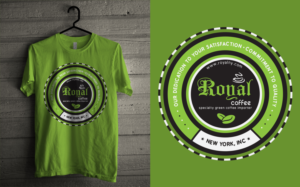 Specialty coffee company 20 year anniversary t-shirt  | Diseño de Camiseta por db1404
