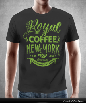 Specialty coffee company 20 year anniversary t-shirt 
