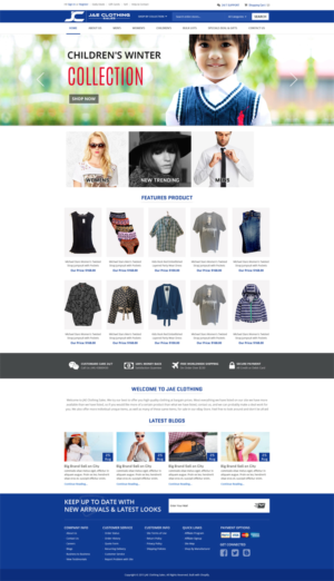 Diseño de Shopify por alexend para JAE Sales LLC | Diseño: #7103867