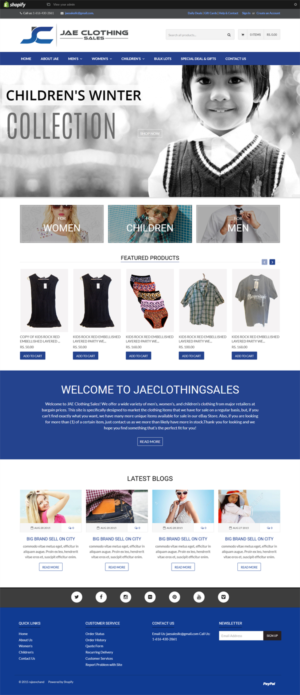 Shopify Design by alexend