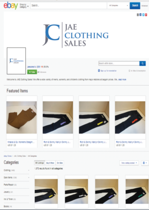 Diseño de Shopify por kora.otbb para JAE Sales LLC | Diseño #7070752