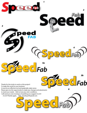 Logo Design by fourdog123 for RaceFab | Design #7116625