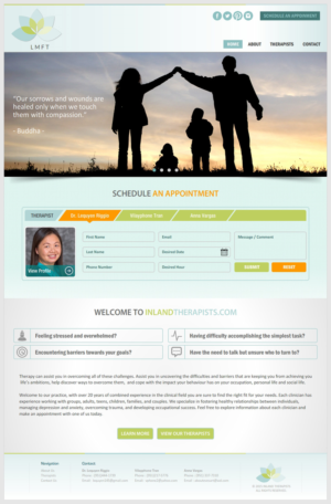 Marketing /  Informational Site for Marriage and Family Therapists Cooperative | Web-Design von -Marc-