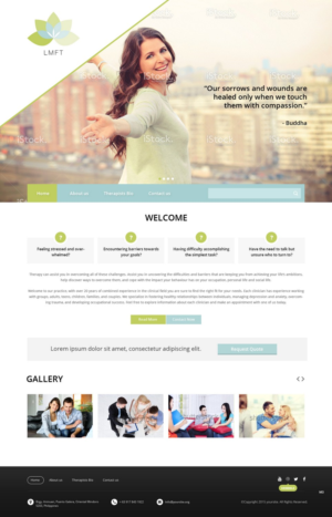 Web Design par pb pour Kenneth Riggio | Design : #7033940