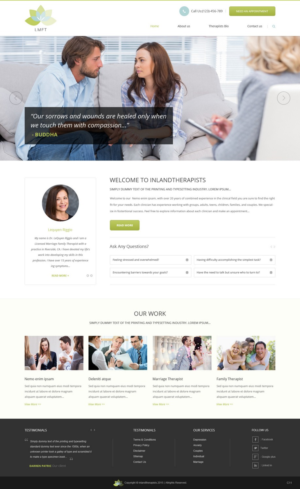 Web Design par pb pour Kenneth Riggio | Design : #7033945