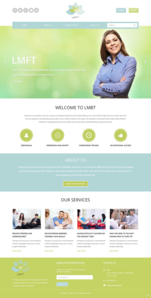 Web Design par pb pour Kenneth Riggio | Design : #7033950