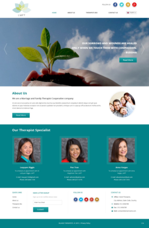 Web Design par pb pour Kenneth Riggio | Design : #7033956