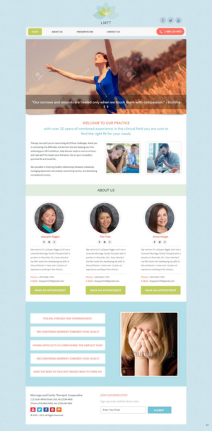 Web Design par pb pour Kenneth Riggio | Design : #7033957