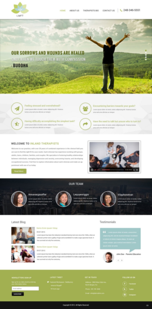 Web Design par pb pour Kenneth Riggio | Design : #7046689
