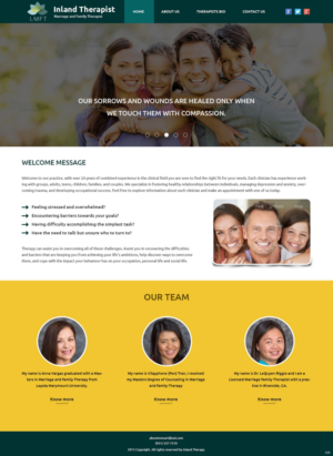 Web Design par pb pour Kenneth Riggio | Design : #7046690