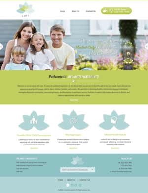 Marketing /  Informational Site for Marriage and Family Therapists Cooperative | Web-Design von Sbss
