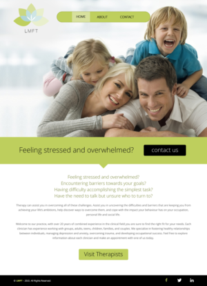 Web Design par rightway pour Kenneth Riggio | Design : #7028184