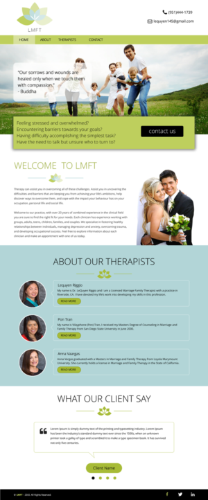 Web Design par rightway pour Kenneth Riggio | Design : #7028219