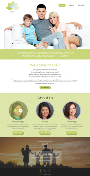 Web-Design von rightway für Kenneth Riggio | Design #7028247