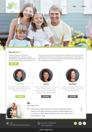 Web Design par rightway pour Kenneth Riggio | Design : #7028277
