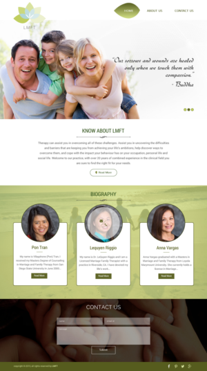 Web Design par rightway pour Kenneth Riggio | Design : #7028321