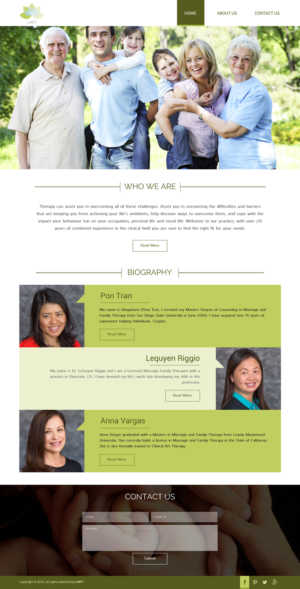 Web Design par rightway pour Kenneth Riggio | Design : #7028351