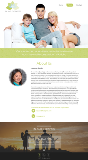 Web Design par rightway pour Kenneth Riggio | Design : #7312140