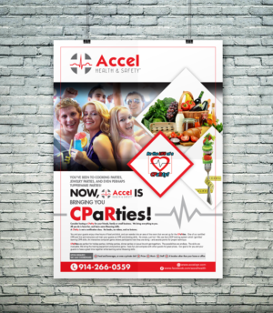 Flyer Design by uk for Accel Health & Safety | Design #7041525
