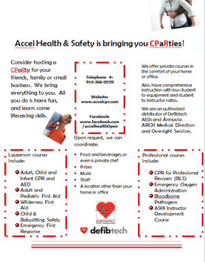 Flyer-Design von Rayanna für Accel Health & Safety | Design: #7032716