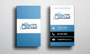 Business Card Design by Sasa Slijepcevic for BKTS Electronics | Design: #7021192