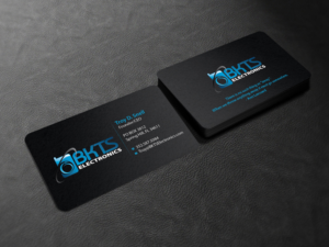 Business Card Design by Creations Box 2015 for BKTS Electronics | Design: #7030071